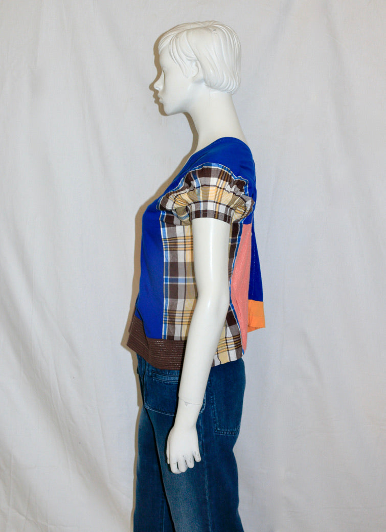 Comme des Garçons patchwork t-shirt