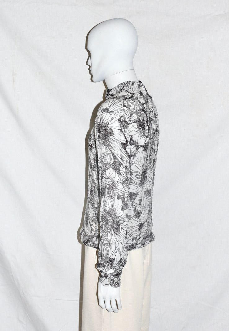 Dries Van Noten floral top