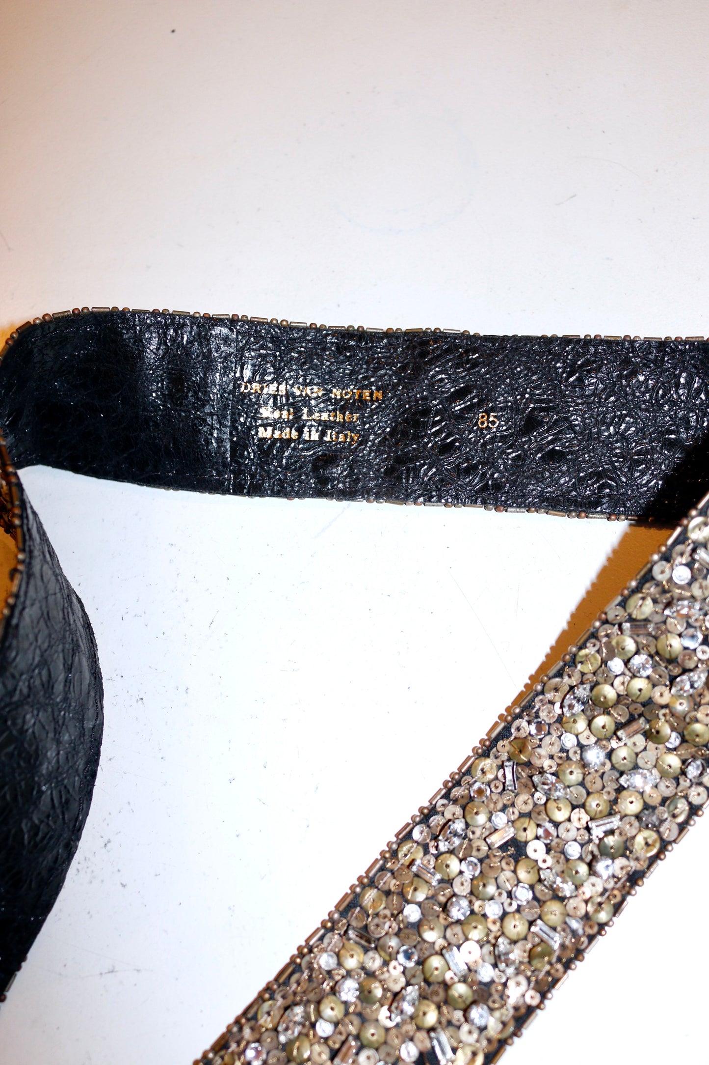 Dries Van Noten embellished belt