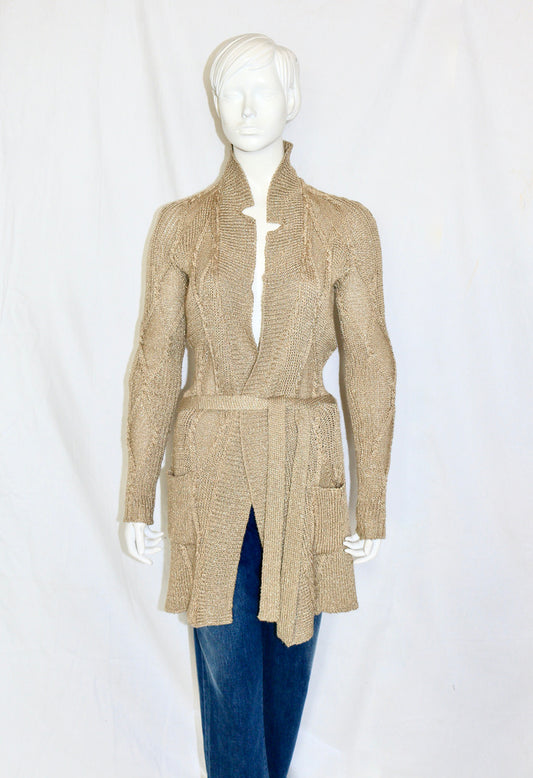 Bruno Pieters belted long cardigan