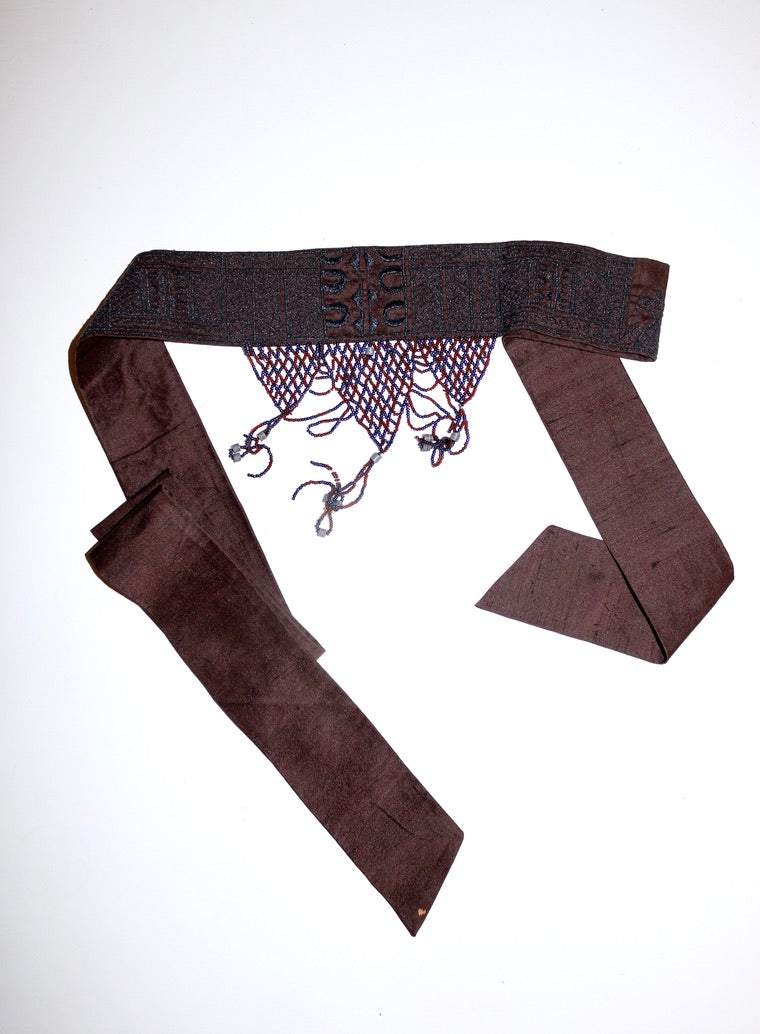 Dries Van Noten embroidered belt