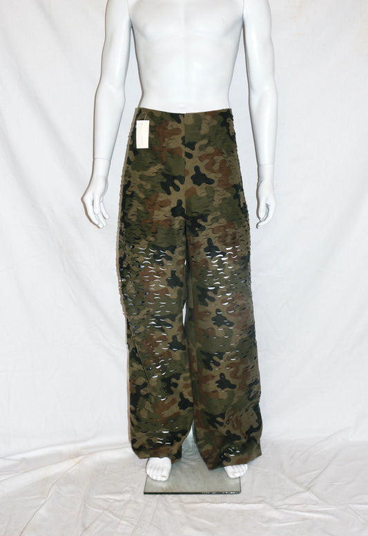 Dries Van Noten camouflage trousers