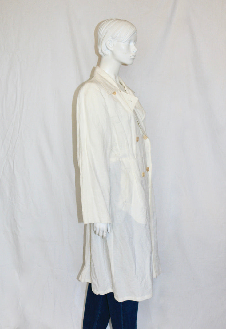 Dries Van Noten pleated trench