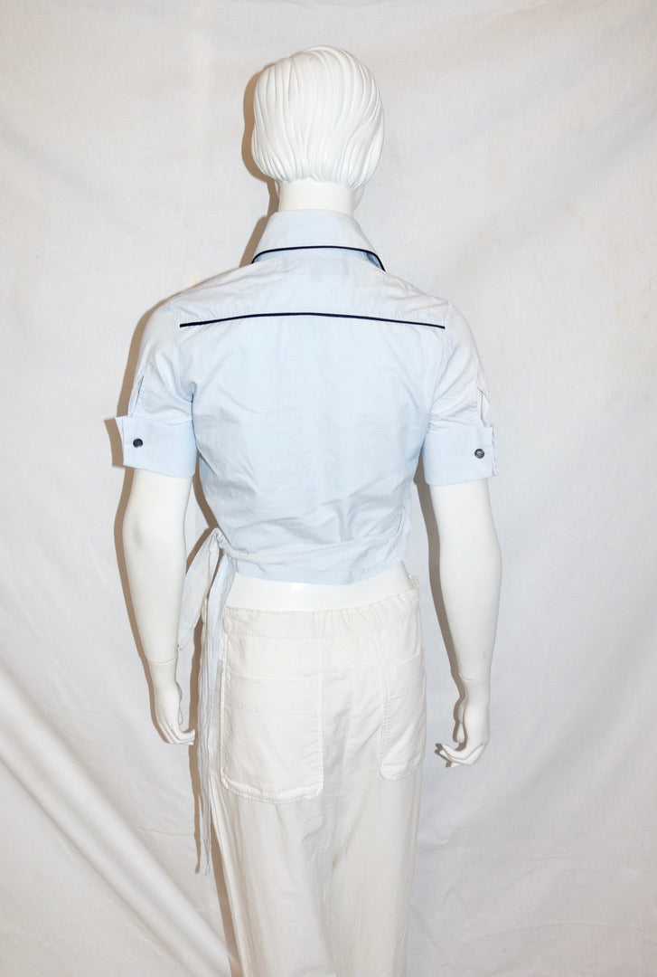 Lieve Van Gorp wrap top