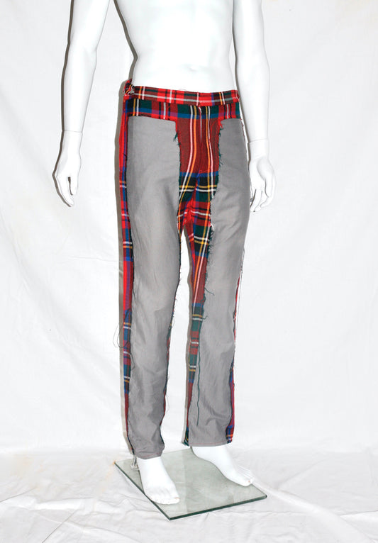 Comme des Garçons plaid trousers