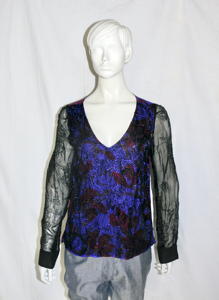 Dries Van Noten beaded shirt