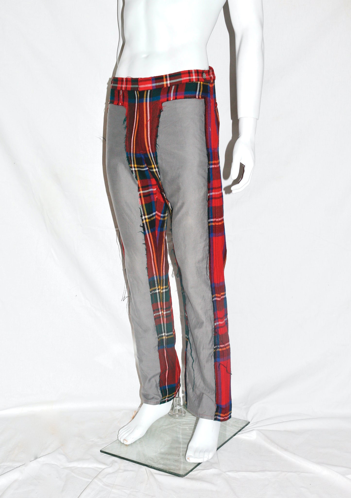 Comme des Garçons plaid trousers