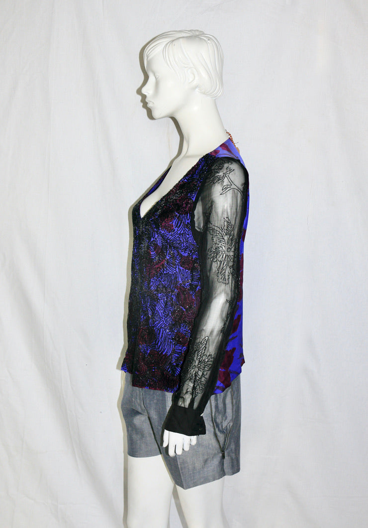 Dries Van Noten beaded shirt