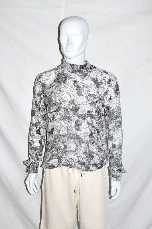 Dries Van Noten floral top