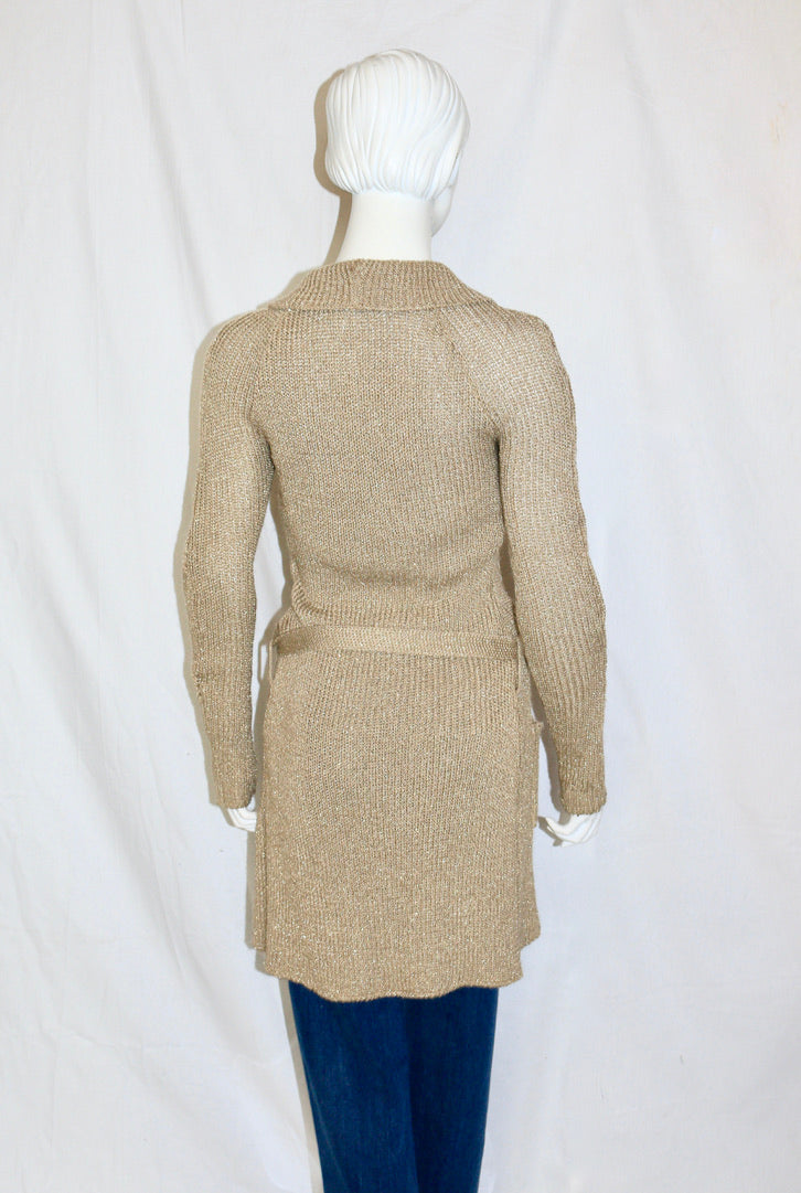 Bruno Pieters belted long cardigan