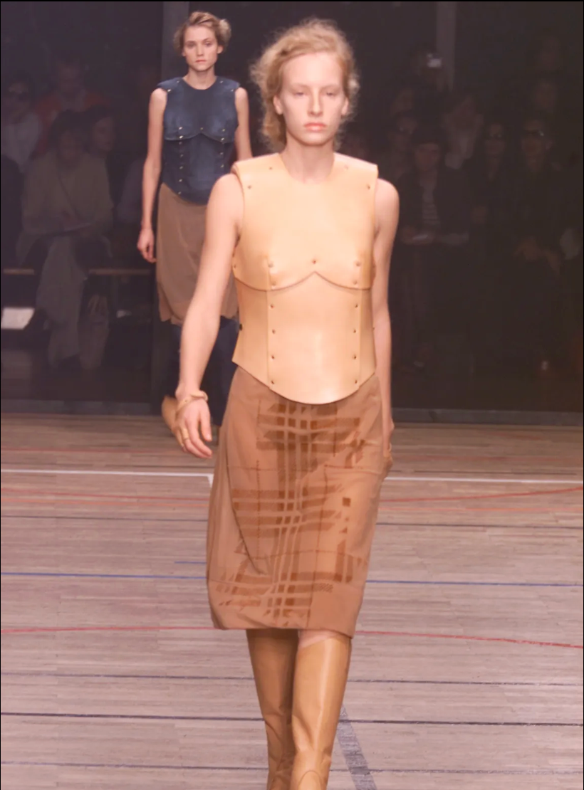 A.F. Vandevorst vest with hooks SS01