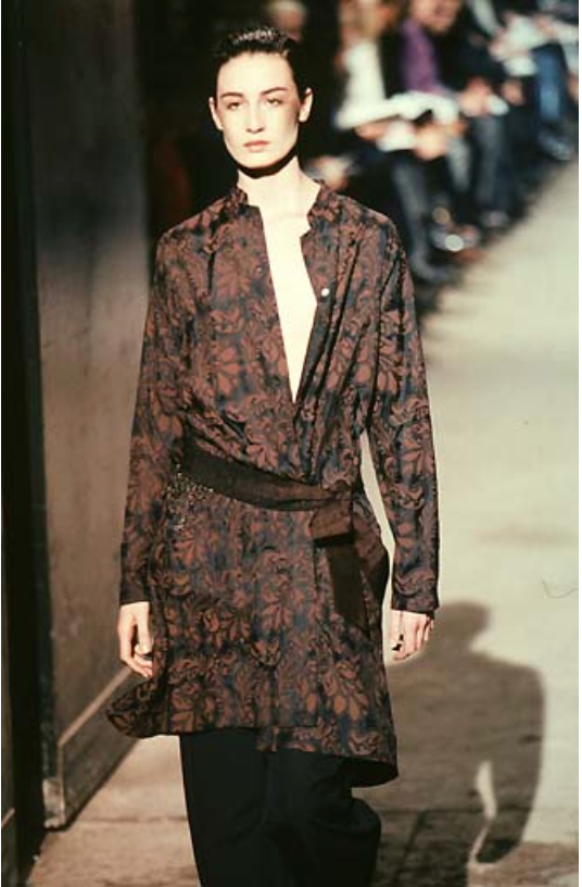 Dries Van Noten embroidered belt SS98