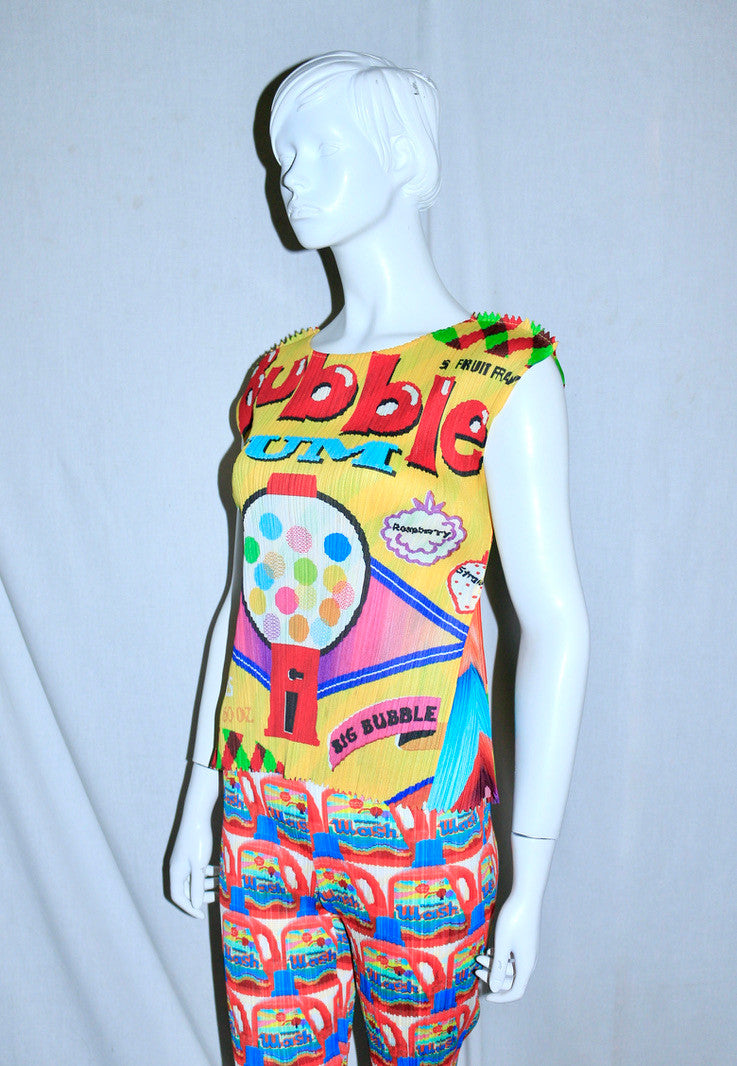 Issey Miyake plisse top