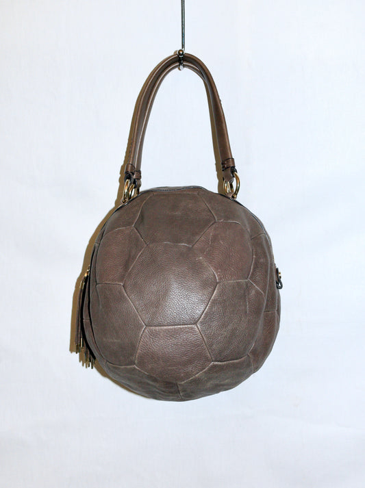 Dirk Bikkembergs leather football bag