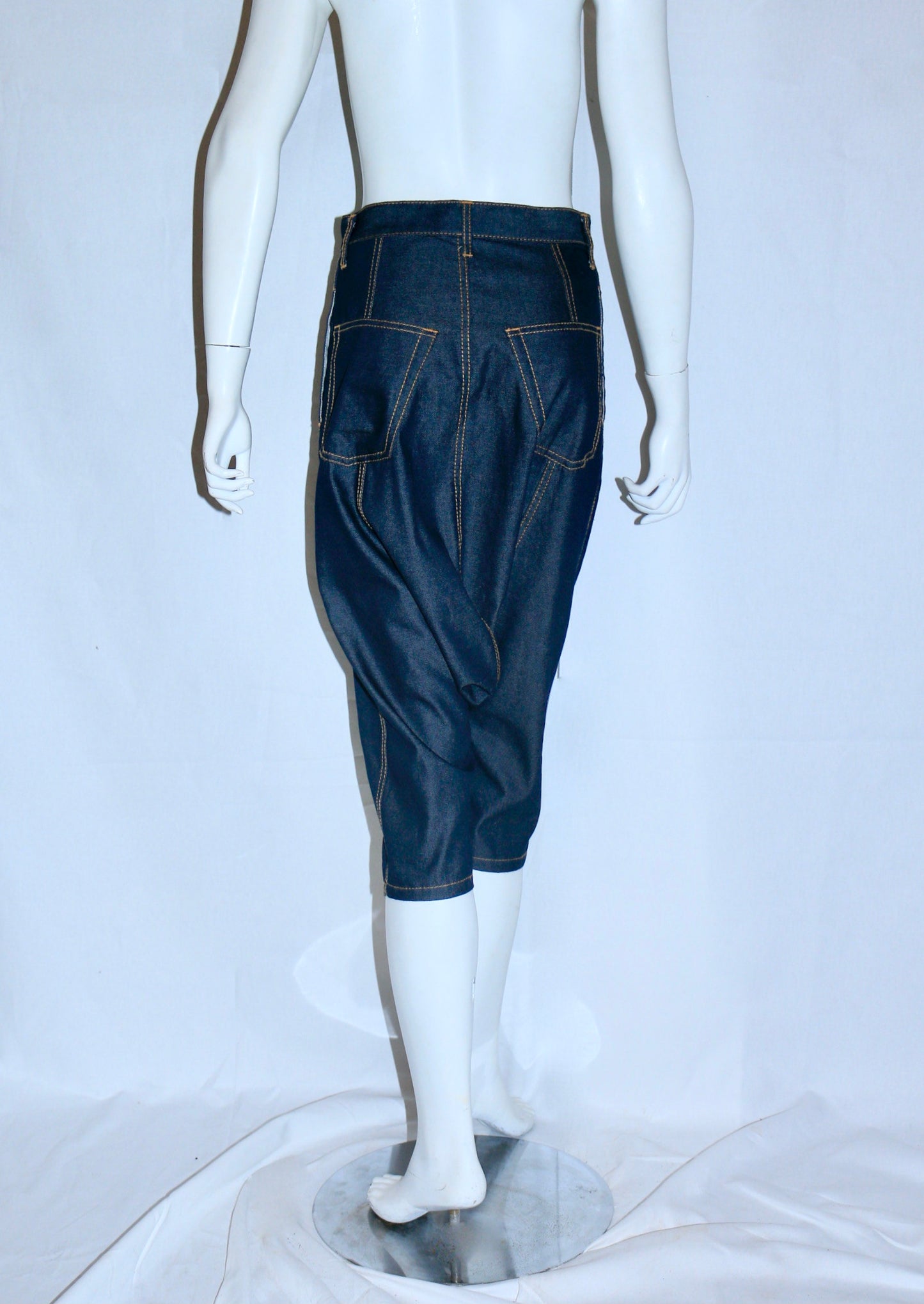 Comme des Garçons midi low crotch trousers