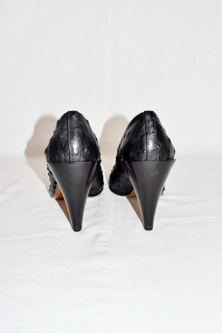 Veronique Branquinho ostrich pumps