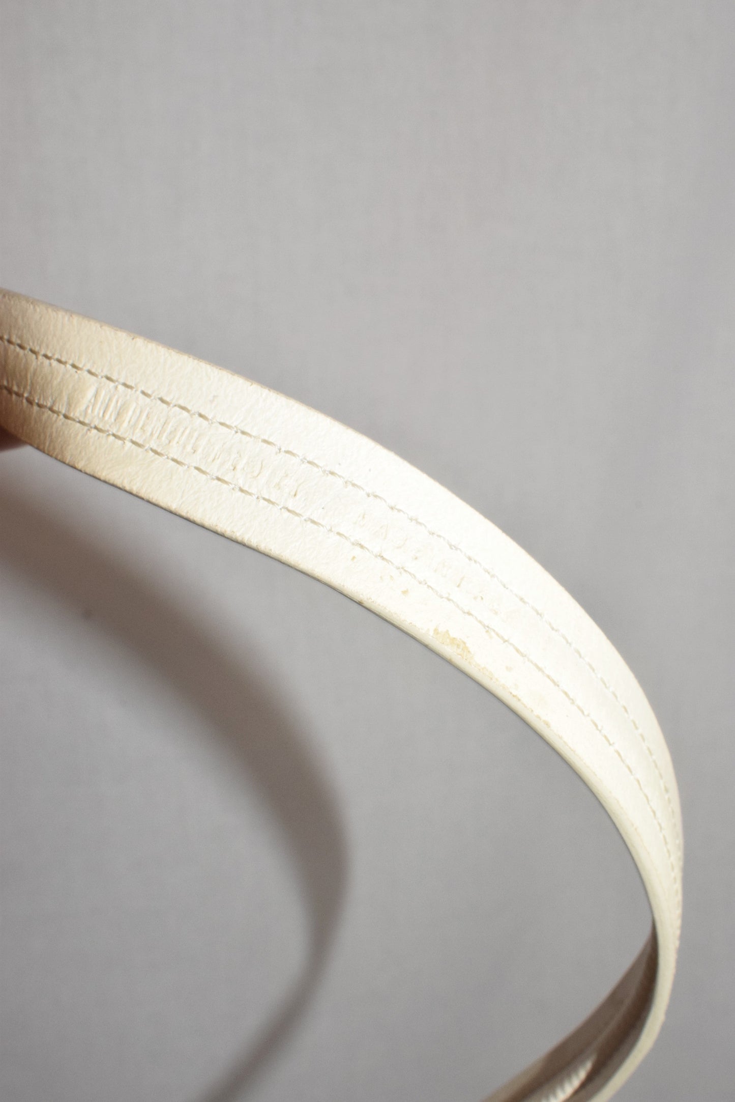 Ann Demeulemeester leather necklace with feathers