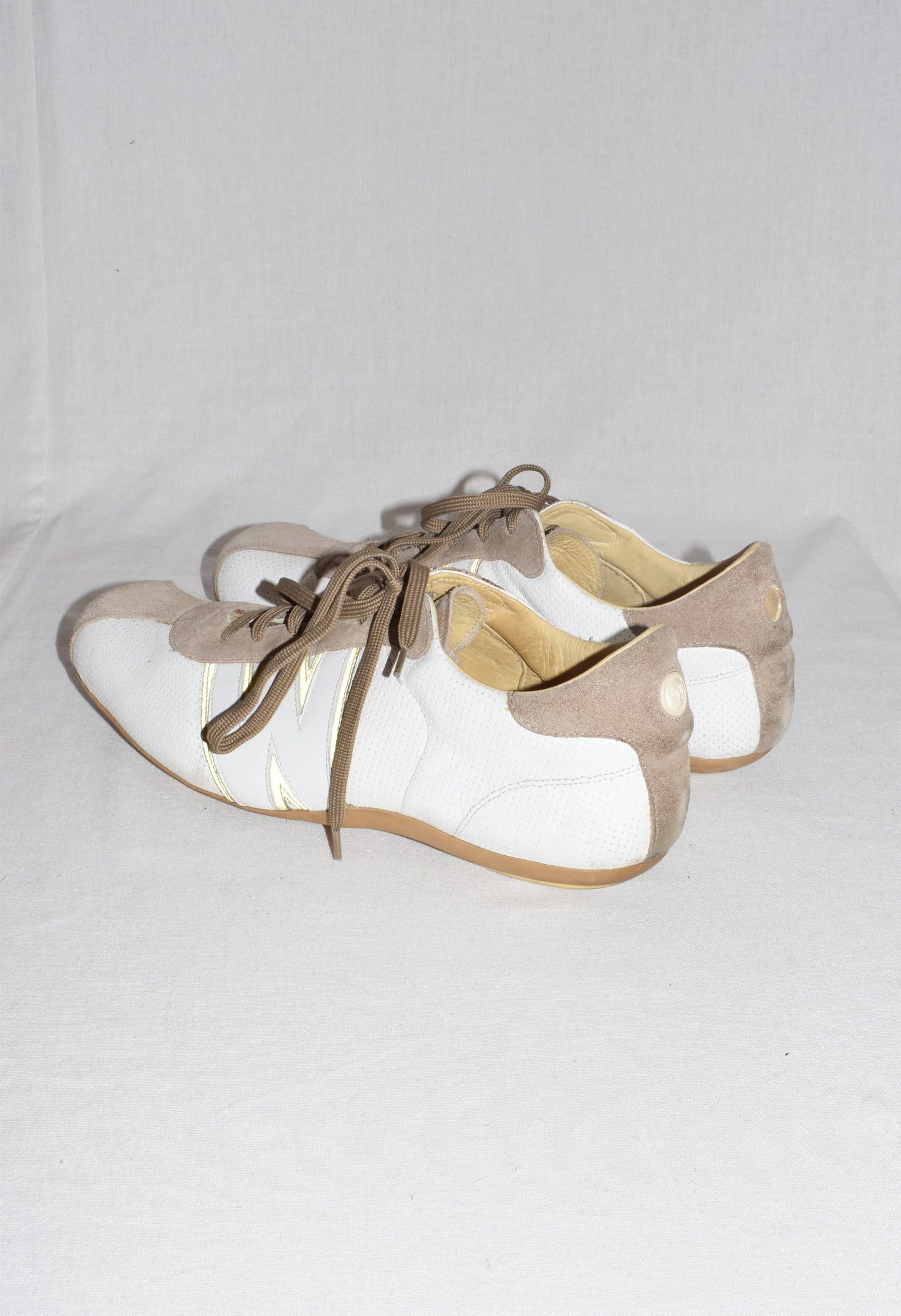 Walter Van Beirendonck leather trainers
