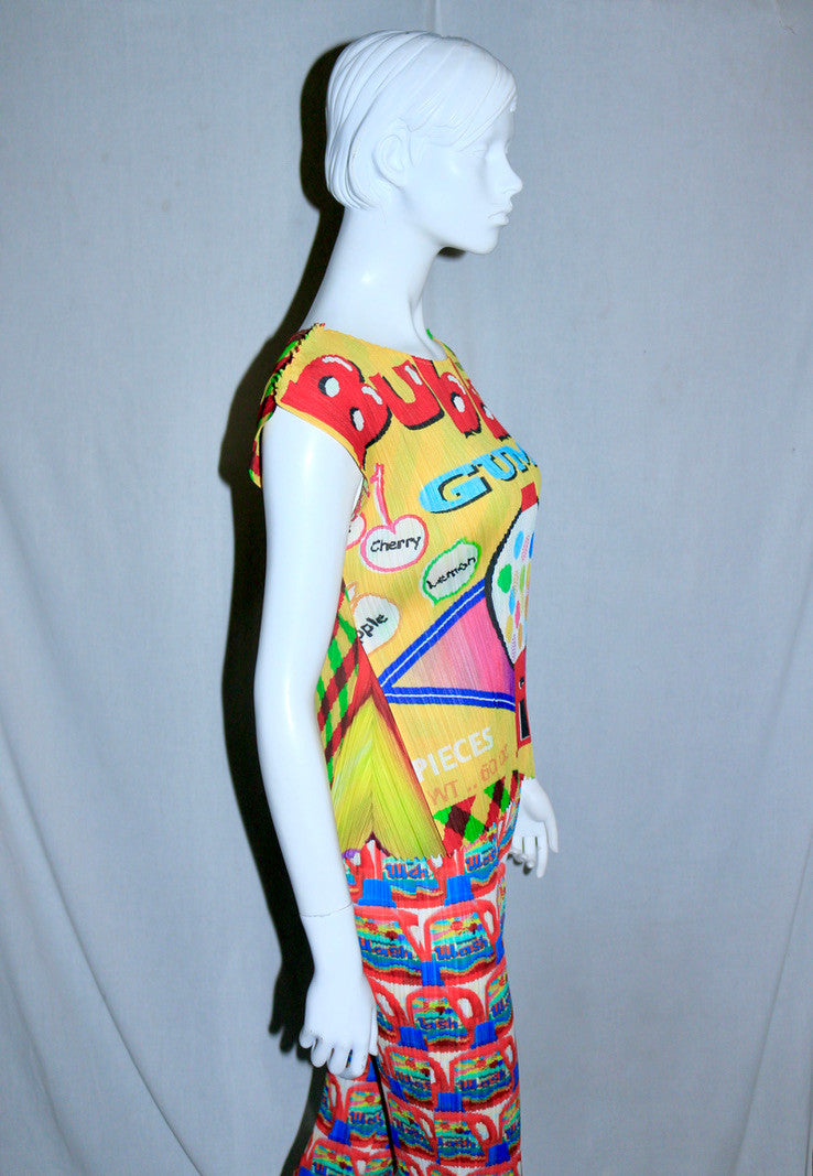 Issey Miyake plisse top