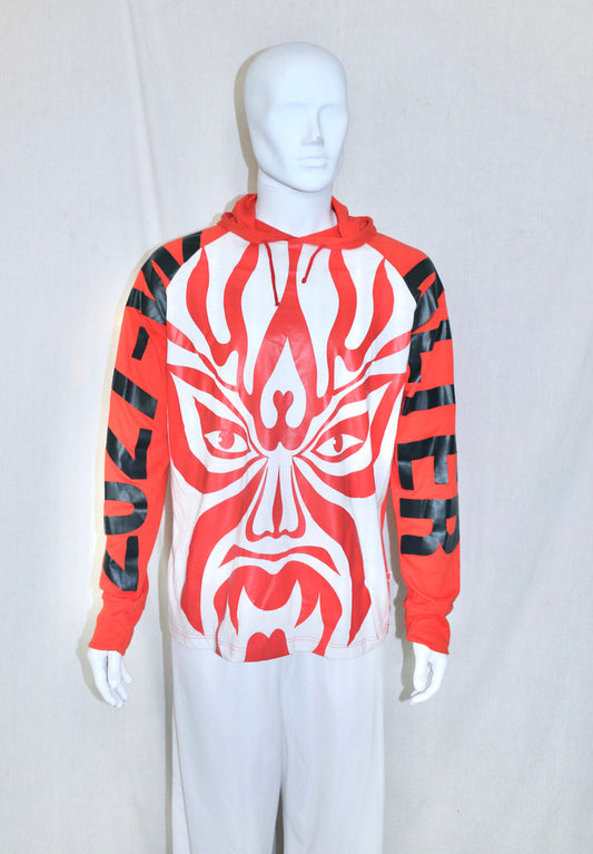 Walter Van Beirendonck printed long sleeve hoodie