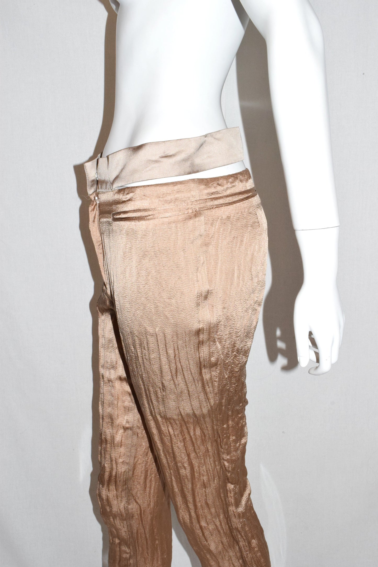 Haider Ackermann low-rise trousers