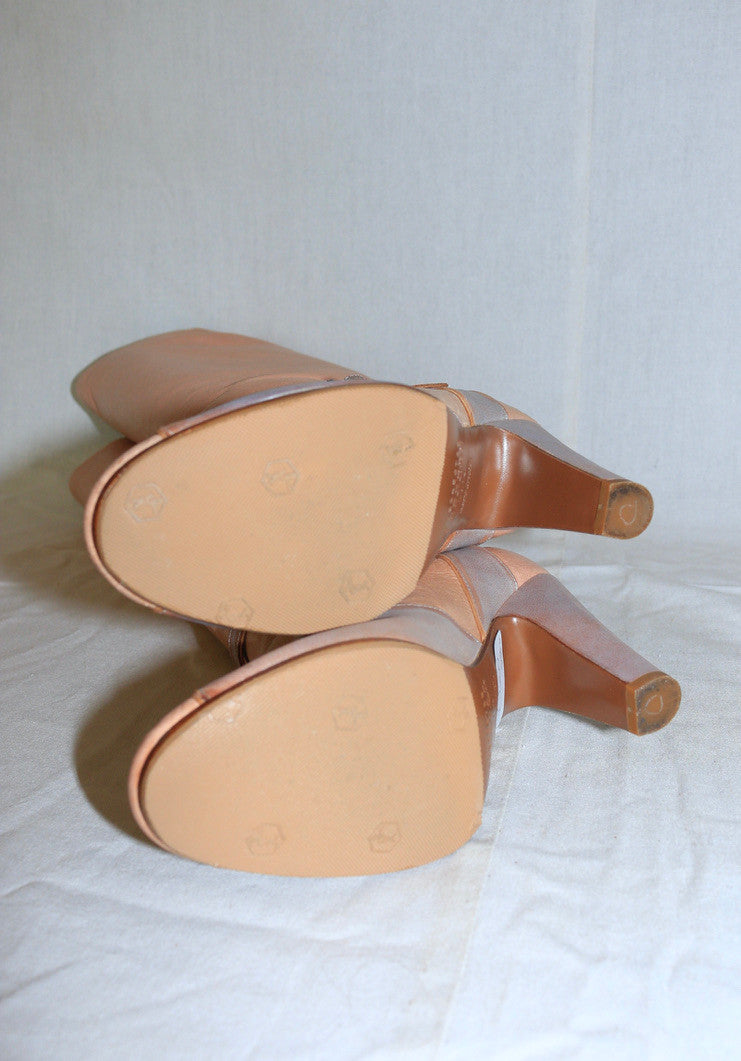 Maison Martin Margiela trompe l'oeil boots AW07