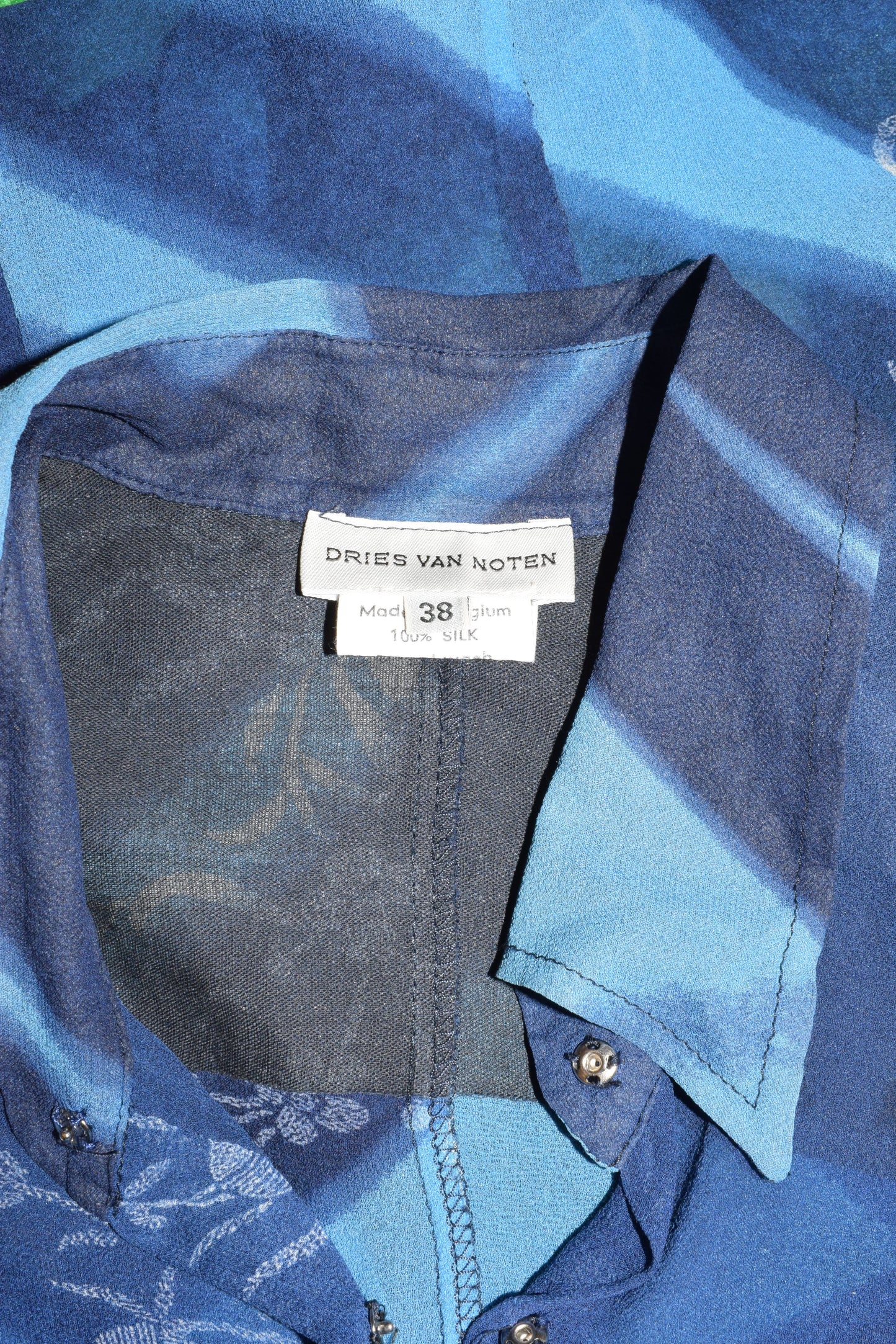 Dries Van Noten silk top SS99