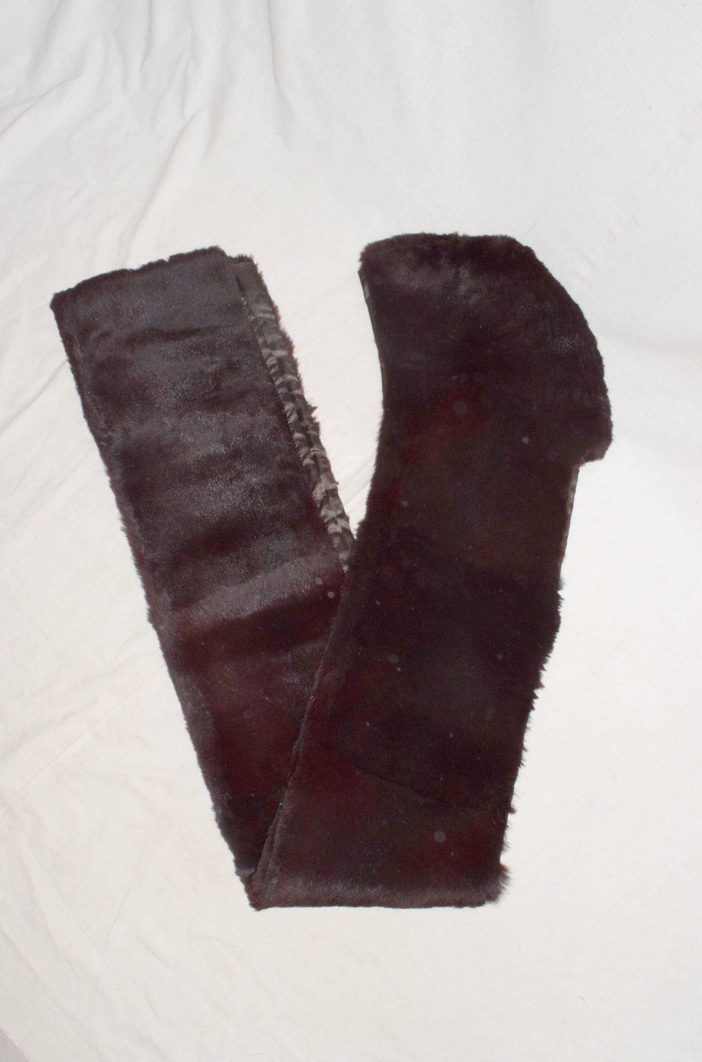 Veronique Branquinho fur hood scarf