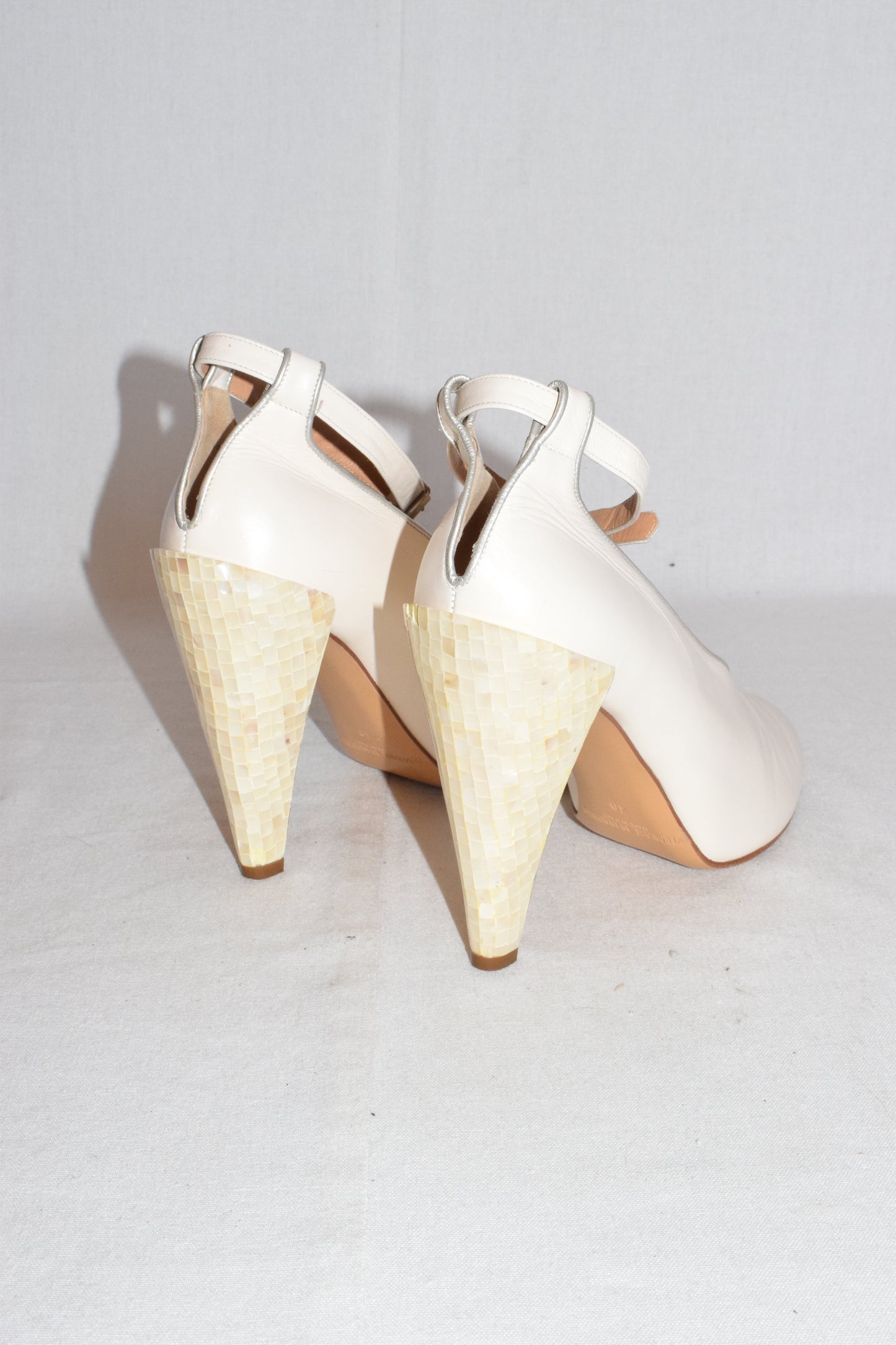 Veronique Branquinho shell heel pumps AW09