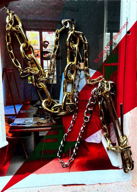 BLESS N°51 necklace hairpin