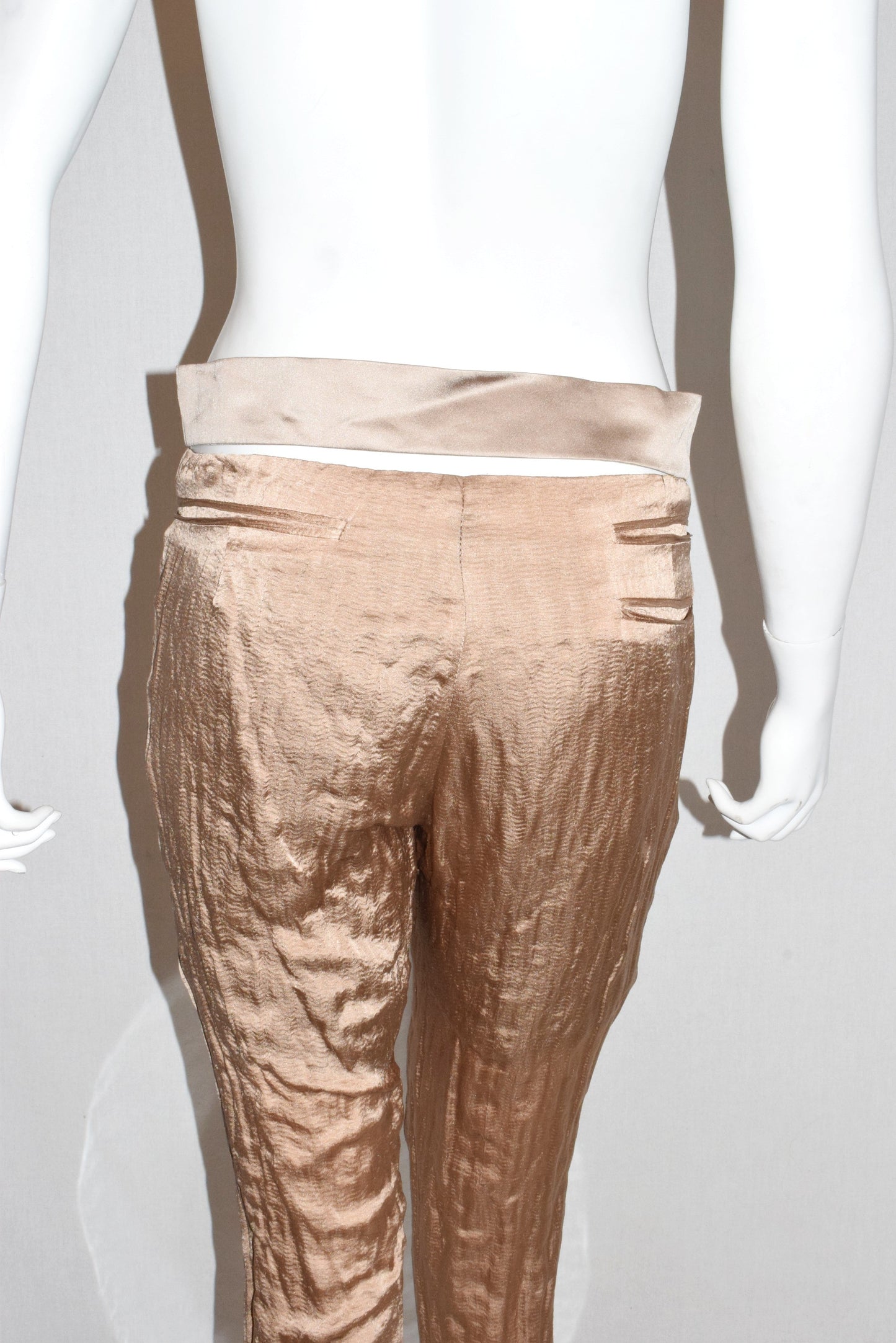 Haider Ackermann low-rise trousers