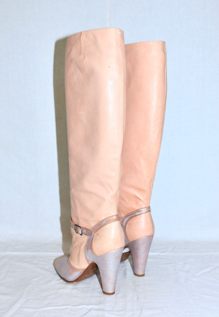 Maison Martin Margiela trompe l'oeil boots AW07