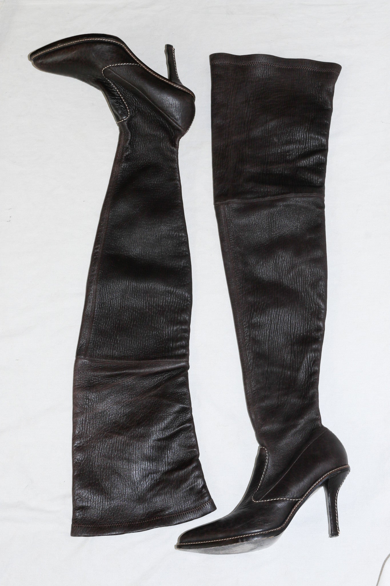 Veronique Branquinho thigh high boots