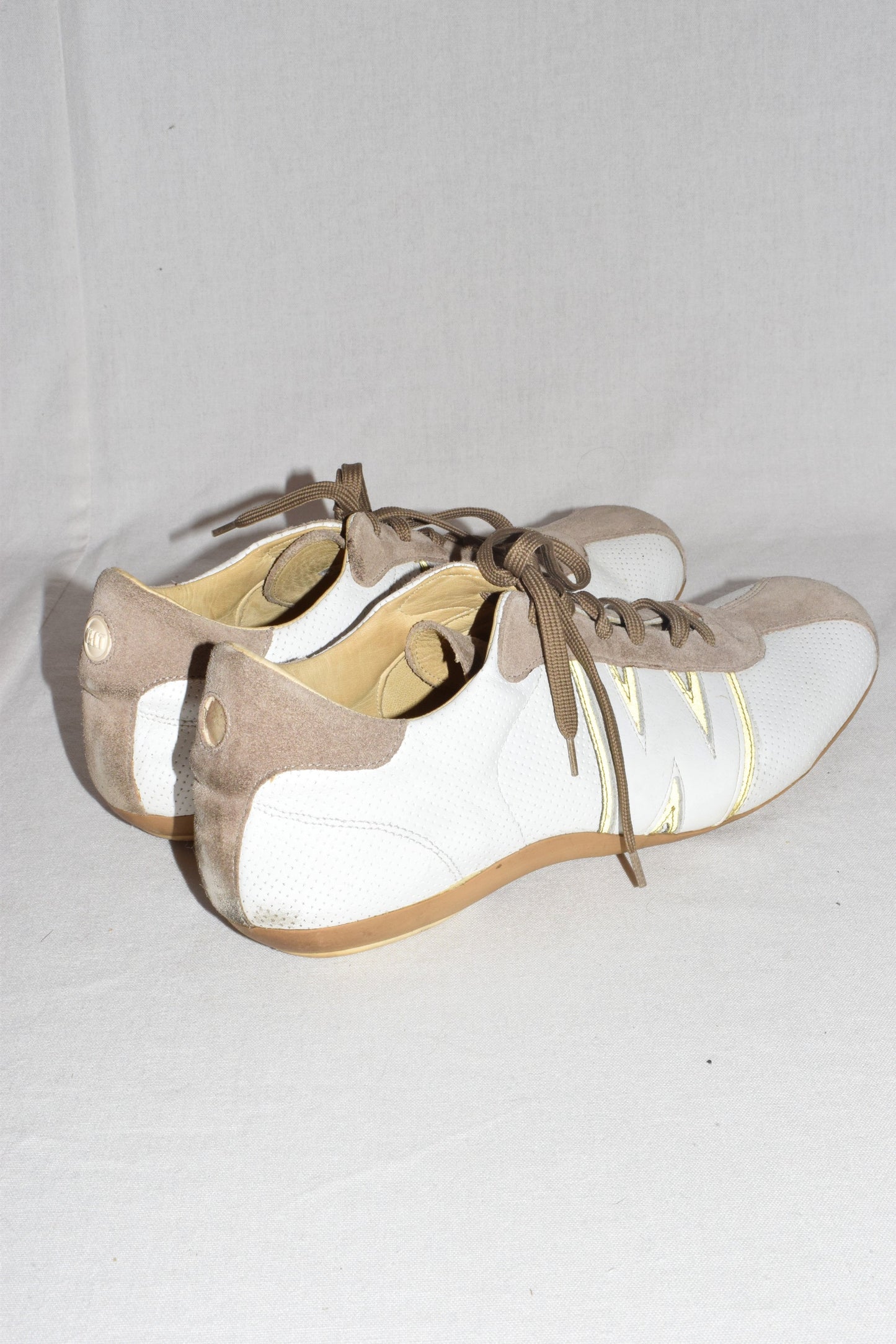 Walter Van Beirendonck leather trainers