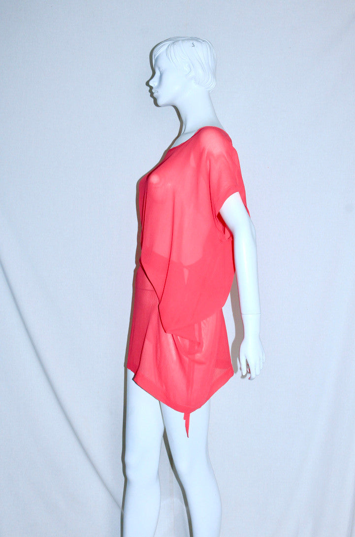 Ann Demeulemeester sheer tunic