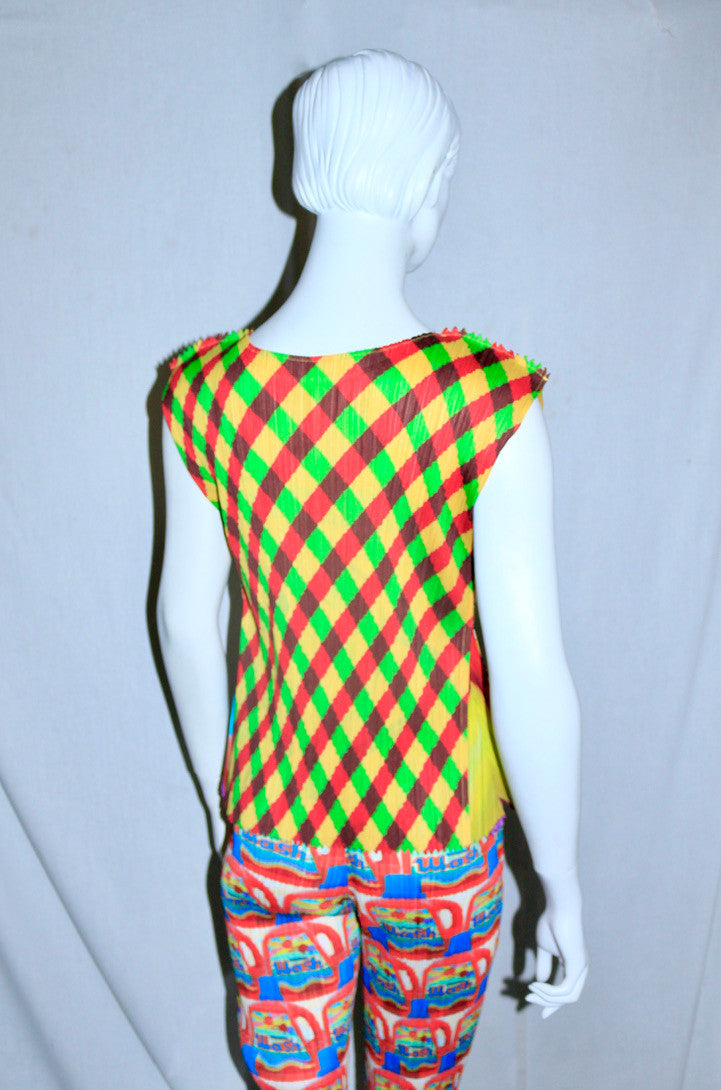 Issey Miyake plisse top