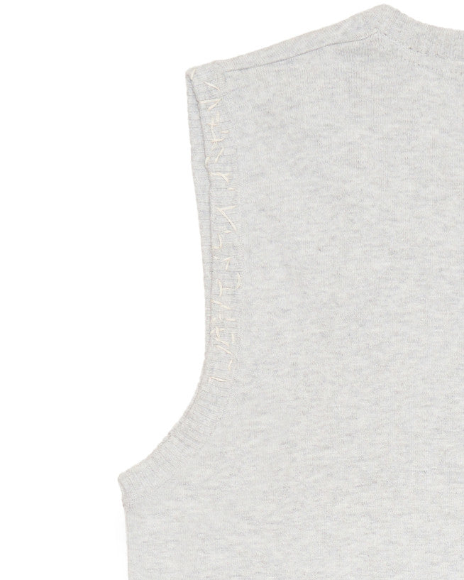 1000MORCEAUX charm cardigan with metal pin detailing