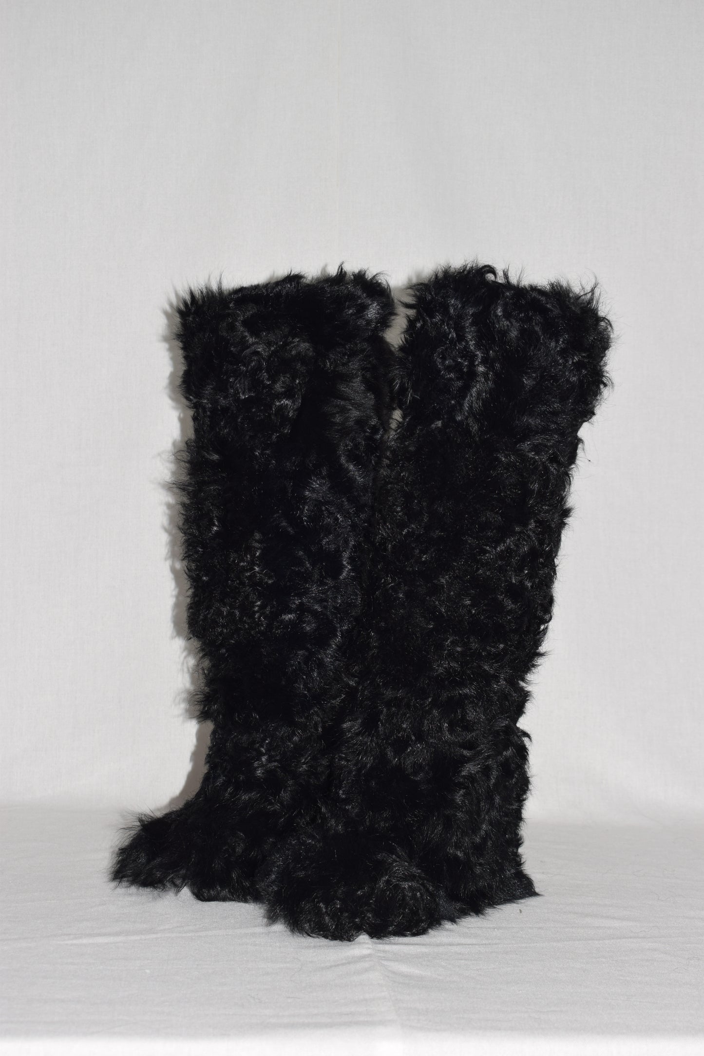 A.F. Vandevorst fur boots
