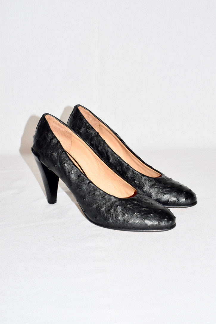 Veronique Branquinho ostrich pumps
