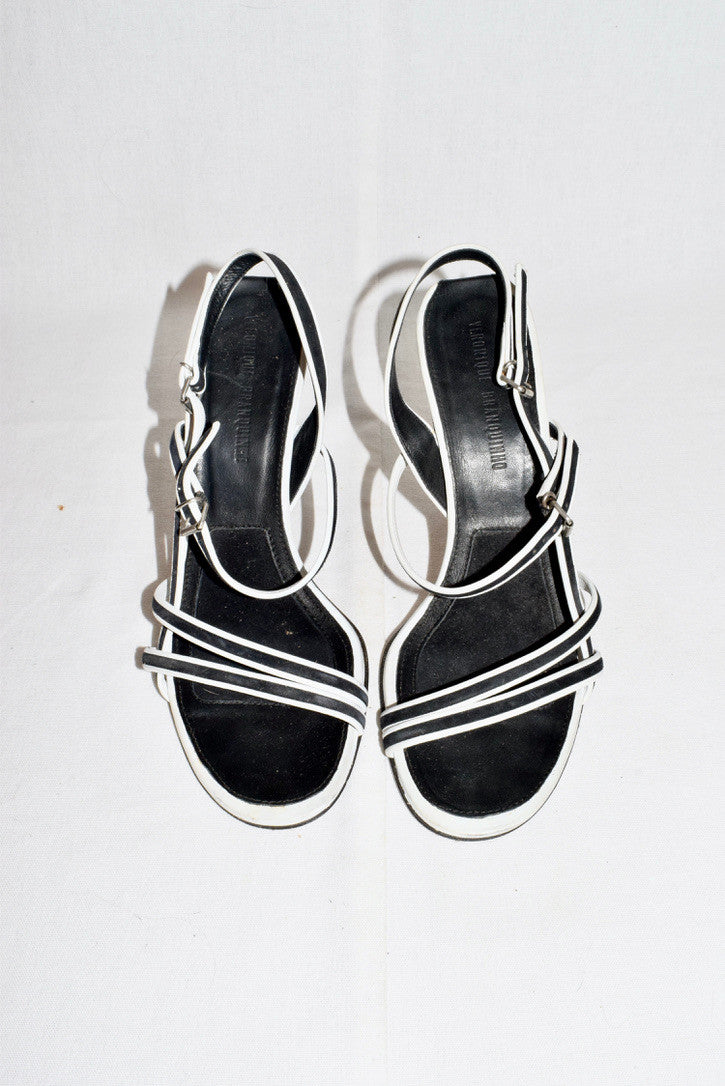Veronique Branquinho strappy heeled sandals SS05