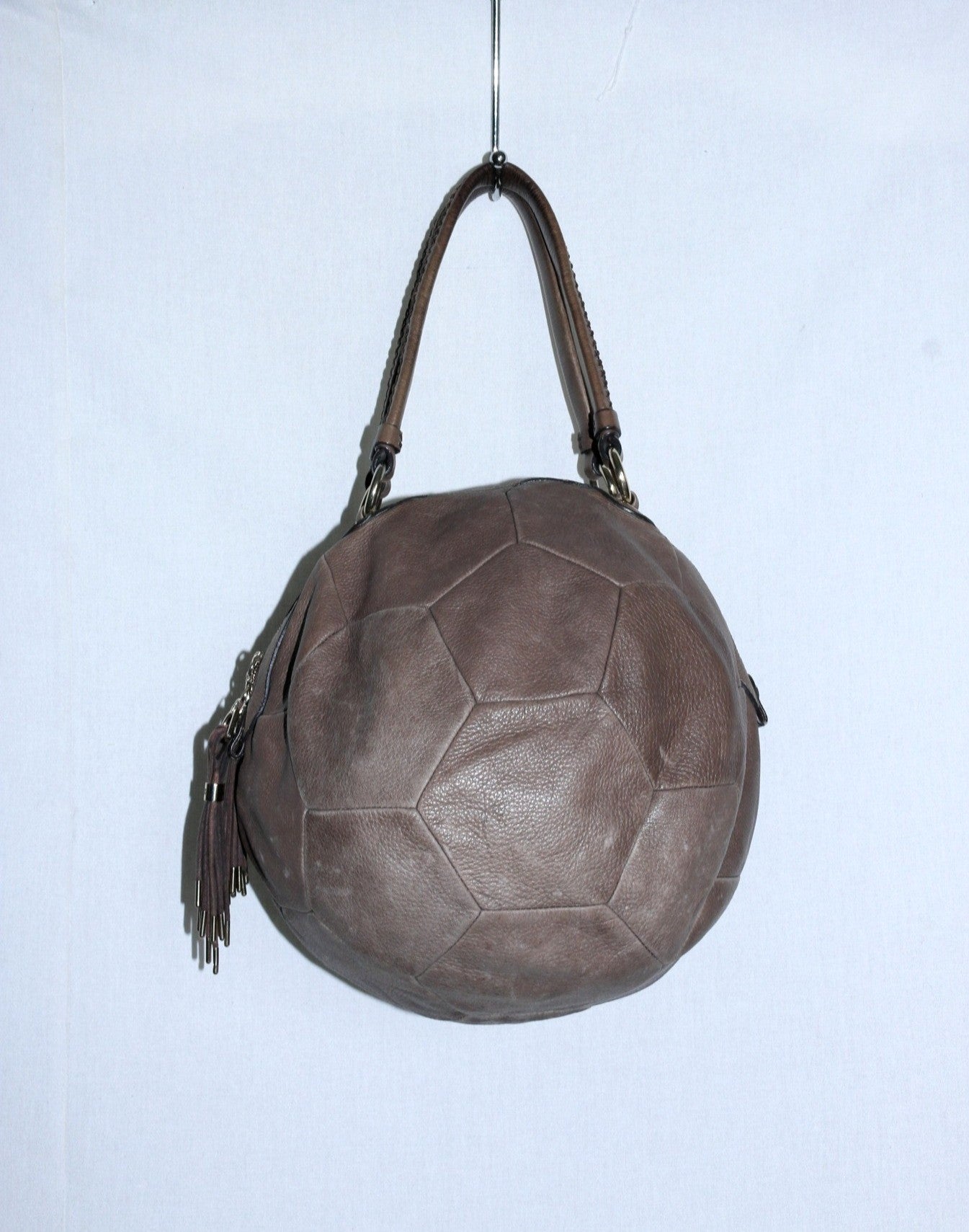 Dirk Bikkembergs leather football bag