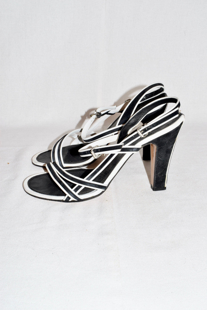 Veronique Branquinho strappy heeled sandals SS05