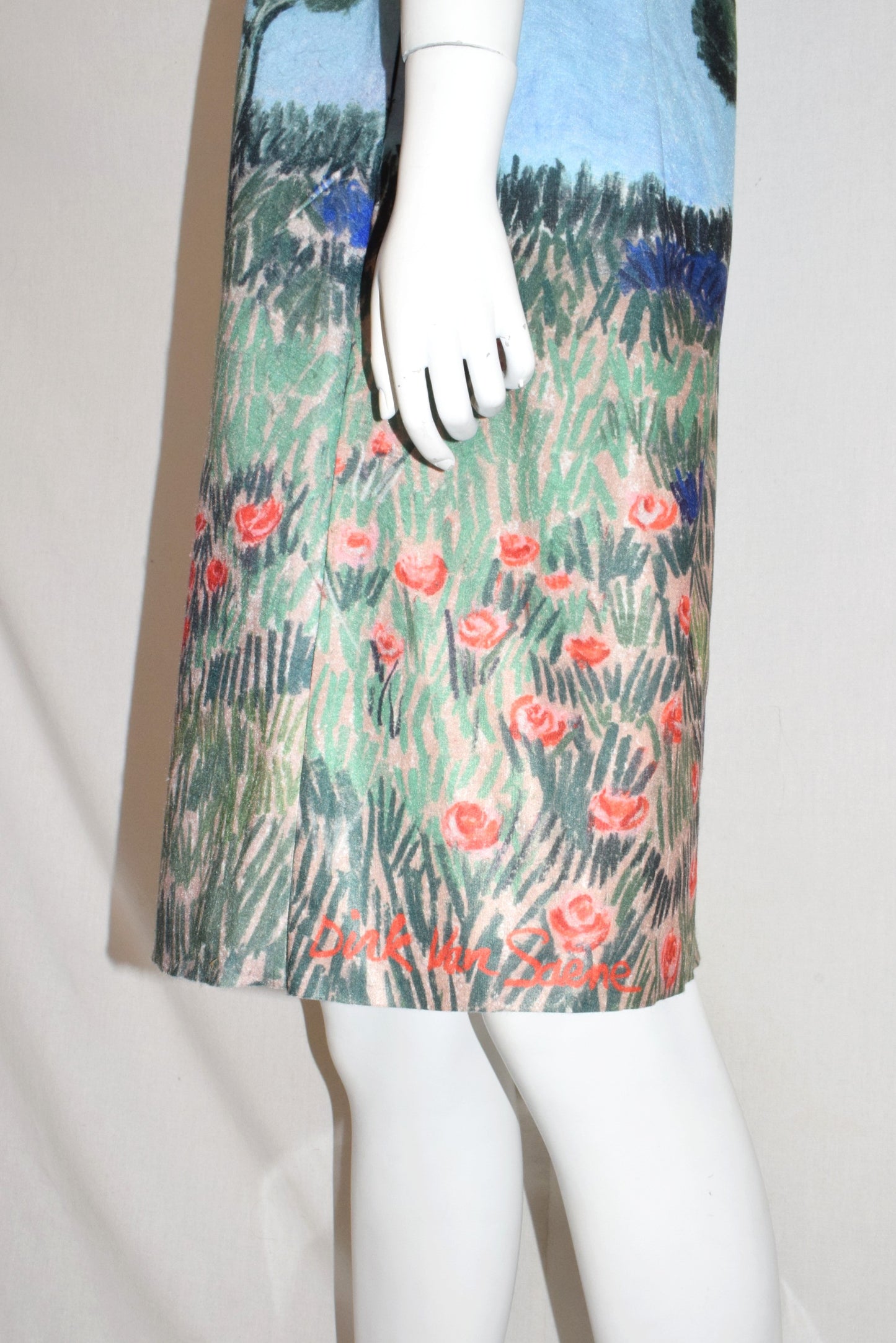Dirk Van Saene printed midi dress