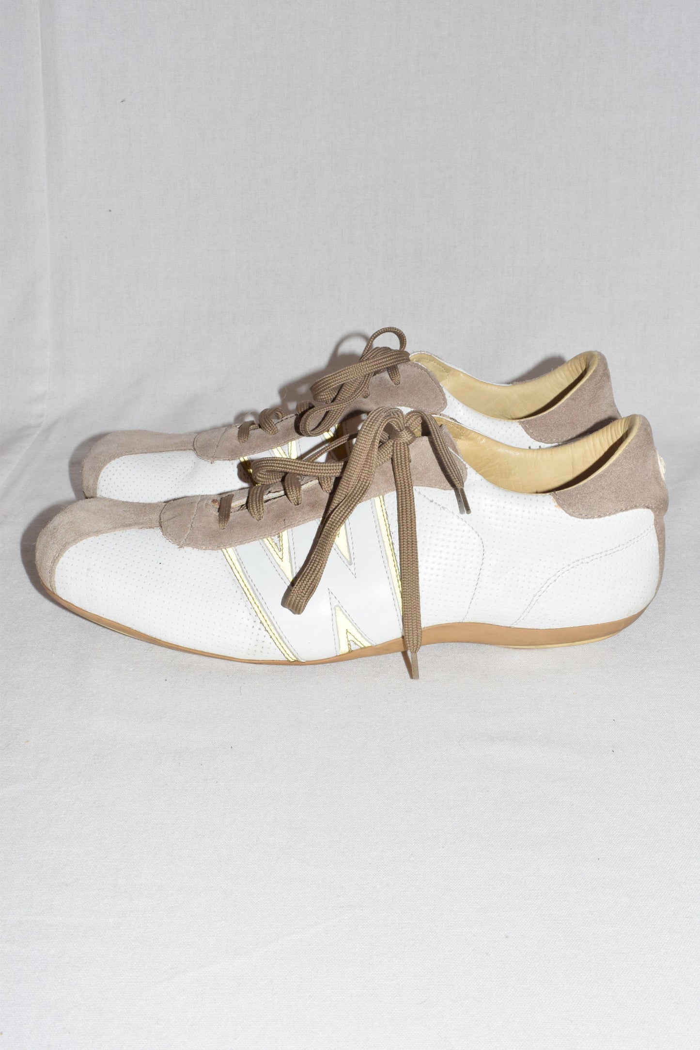 Walter Van Beirendonck leather trainers