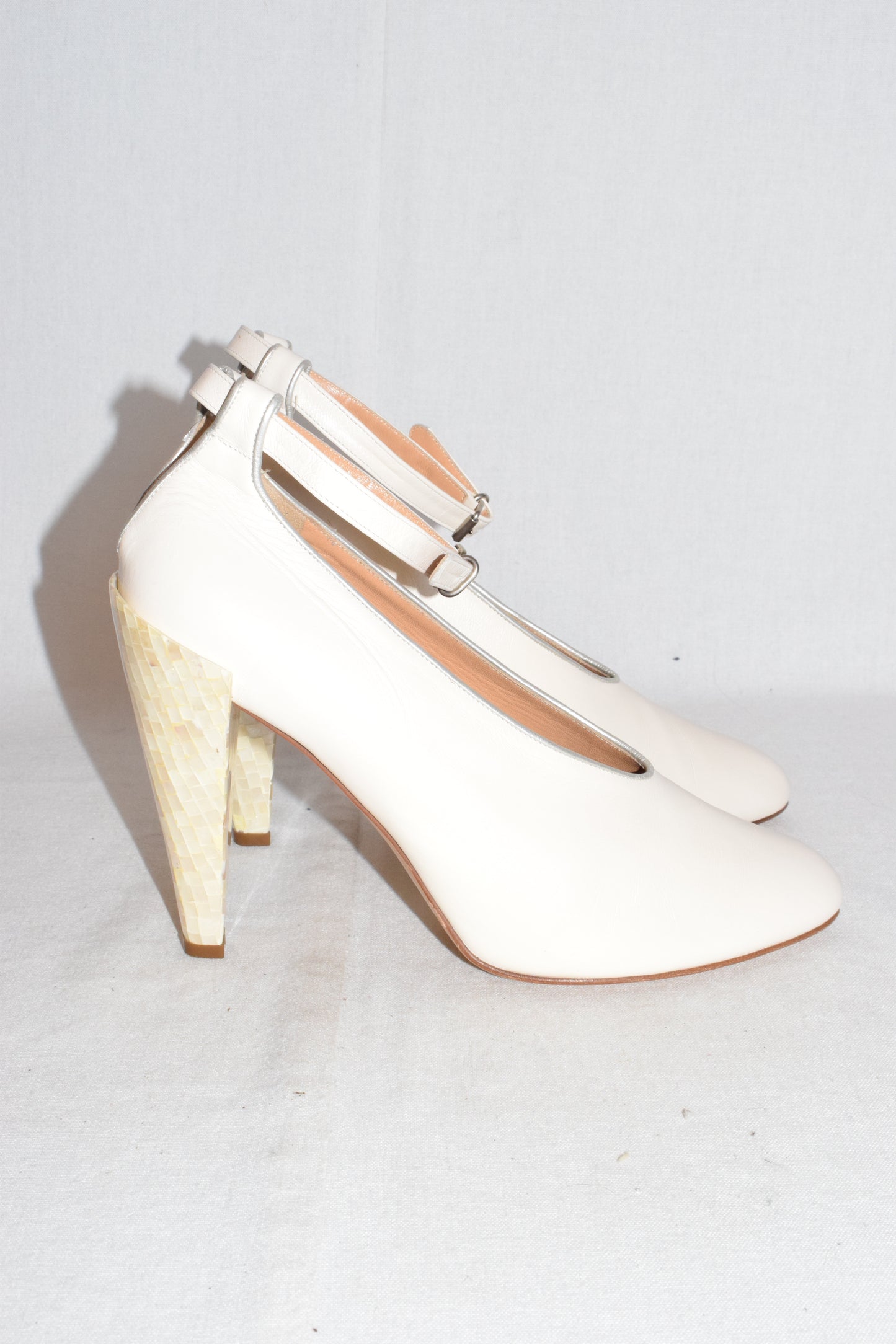 Veronique Branquinho shell heel pumps AW09