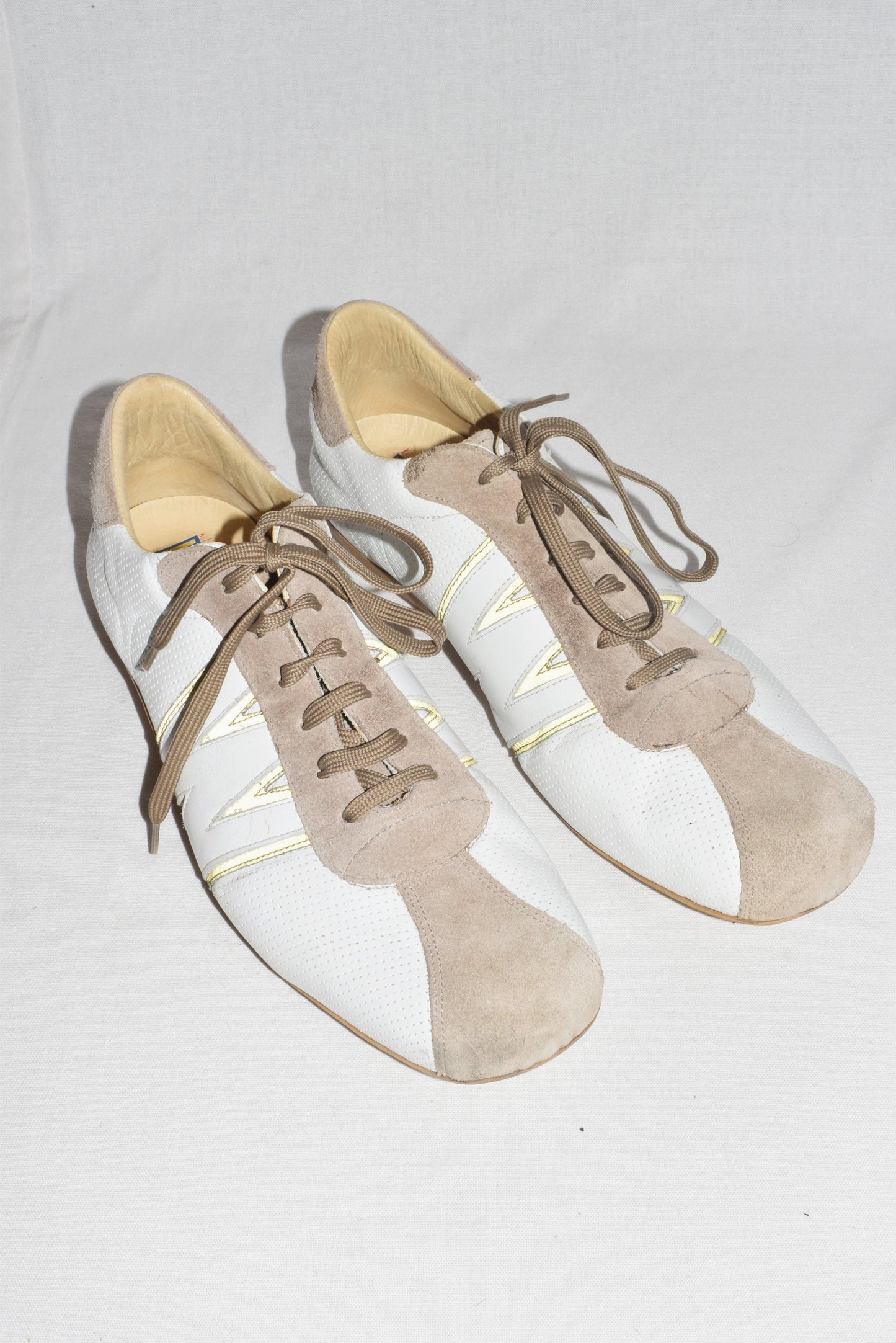 Walter Van Beirendonck leather trainers