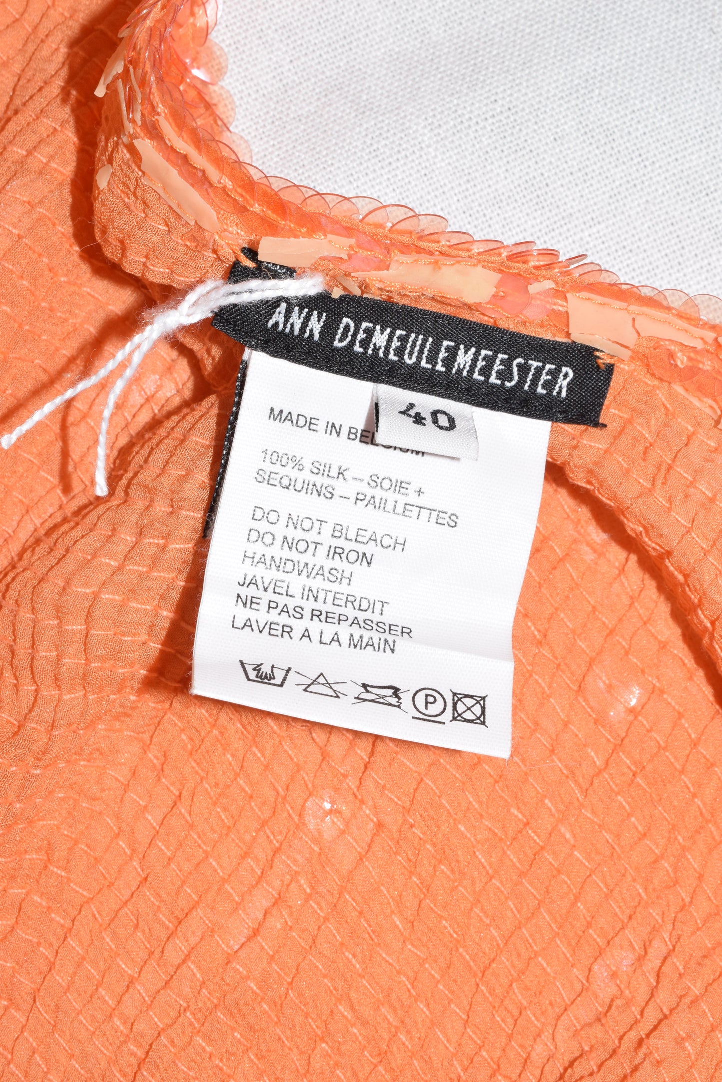 Ann Demeulemeester sequin vest