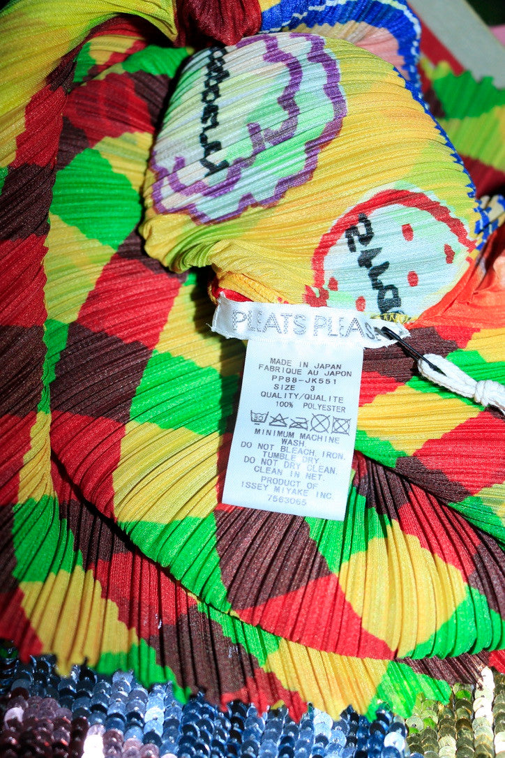 Issey Miyake plisse top