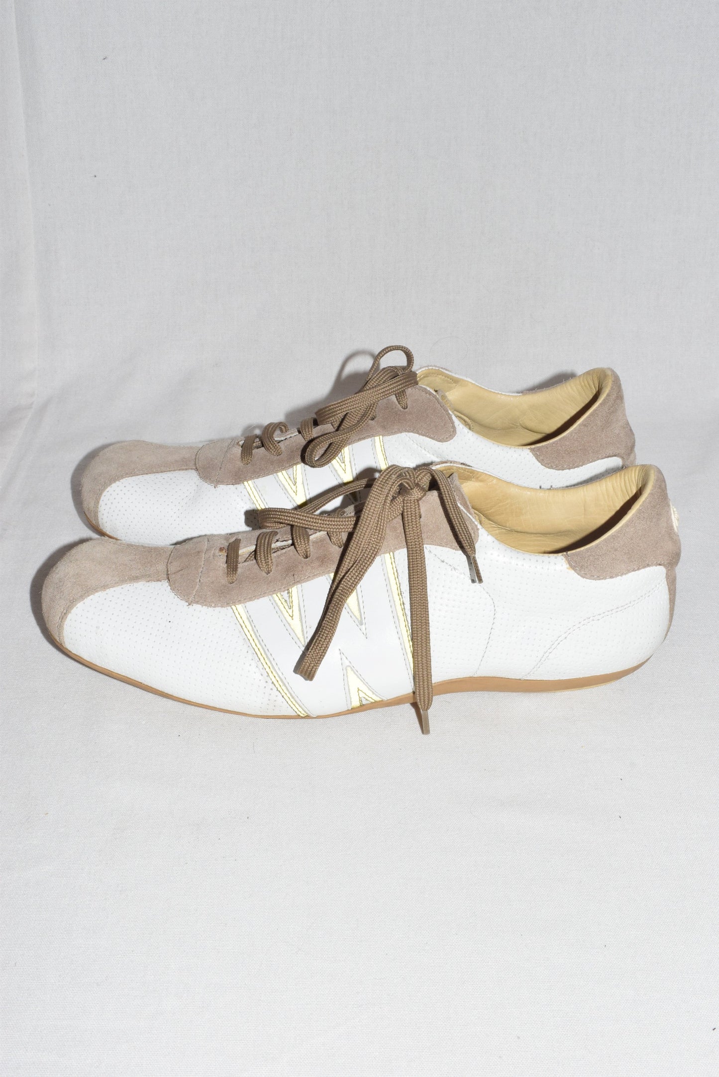 Walter Van Beirendonck leather trainers
