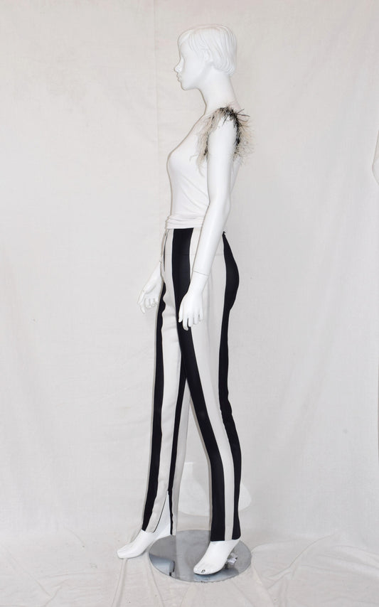 Haider Ackermann striped trousers